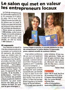 Article Salon Le Courrier des Yvelines